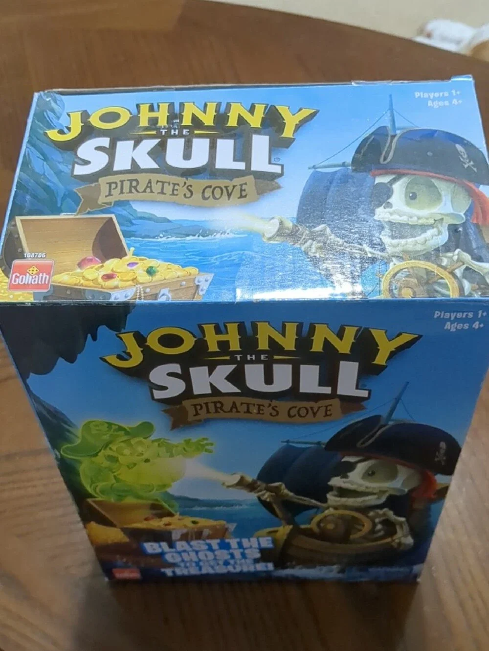 Goliath includes skull blue
